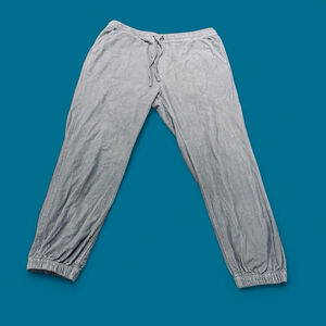 Athletic ASOS DESIGN Gray Corduroy Jogger Pants Men’s XL Drawstring Elastic Cuff